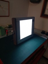 Visore luminoso per diapositive JUST BETRACHTER. FUNZIONANTE OTTIMO, CON CAVO