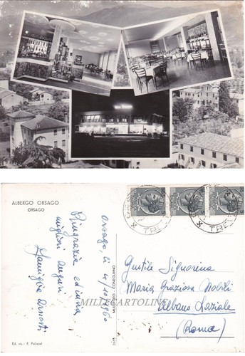 Orsago albergo 1960 - orsago:,
