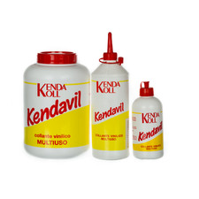 Colla vinilica multiuso da 300 e 1000 grammi Kendavil