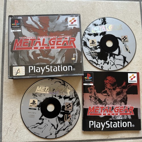 Jeu ps1 metal gear - metal,