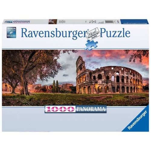Puzzle colosseo tramonto - al,