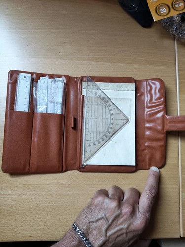 Porta documenti vintage con - porta,