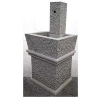 Fontana a muro per giardino in