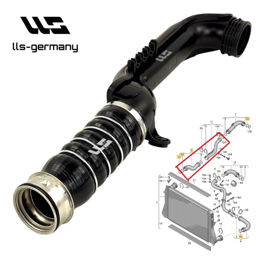 Tubo intercooler pressione