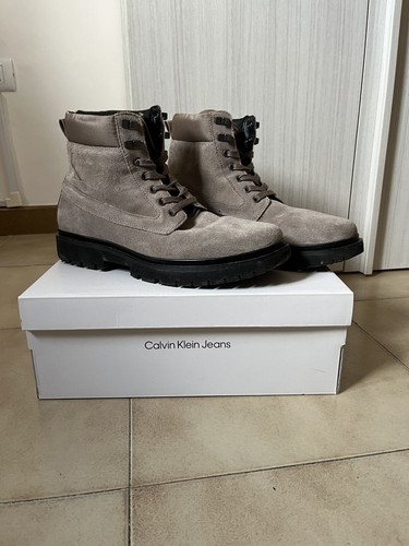 Stivaletti grigio calvin - stivaletti,