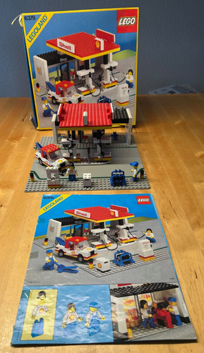 Lego legoland 6378 shell - lego,