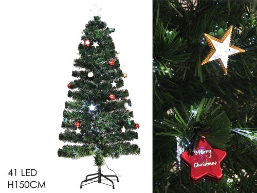 Albero 150cm fibre ottiche - 150cm,