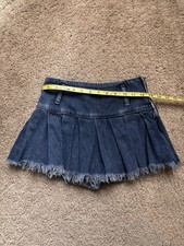 Minigonna denim sommessa, made
