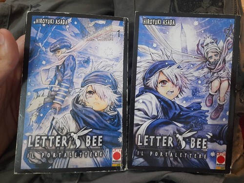Manga letter bee - letter, 1-2
