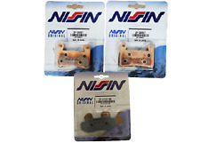 KIT/PASTIGLIE KAWASAKI NINJA 1000 H2 SX 2018 AL 2020 ANTERIORI POSTERIORI NISSIN