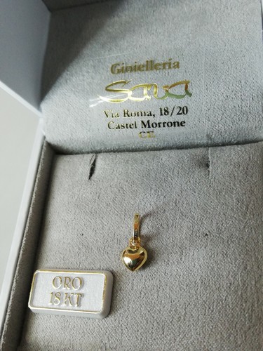 Splendido ciondolo cuore
