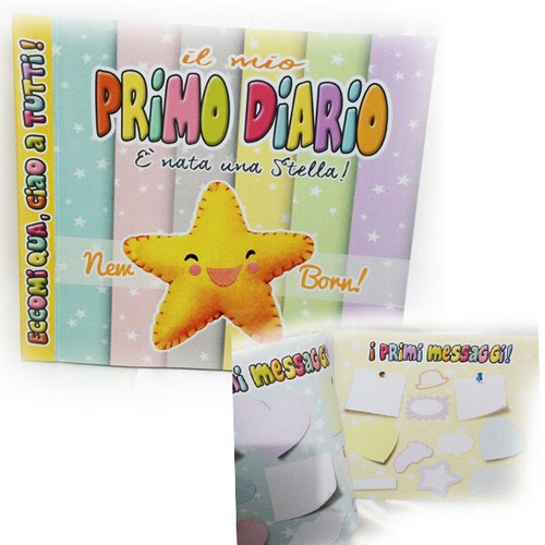 Mio primo diario regalo - diario,