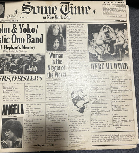 John yoko plastic ono band - john,