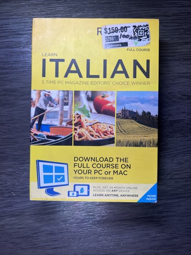 Rosetta stone corso italiano - stone,