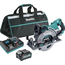 Makita GSR01M1 40 V Max XGT 7-1/4 pollici Kit seghetto circolare maniglia posteriore (4 Ah) nuovo
