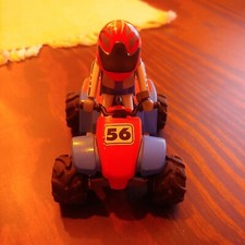 QUAD DA CORSA PLAYMOBIL COMPLETO DI ACCESSORI COME DA FOTO