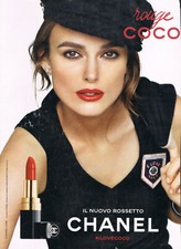 Pubblicità - ROUGE COCO il nuovo rossetto CHANEL - cm. 28 x 20 - anno 2015