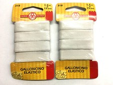 2 NASTRO ELASTICO CUCITO