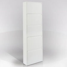 SCARPIERA 5 RIBALTE MOD. BERRY CM 50X15 H.169 IN METALLO BIANCO