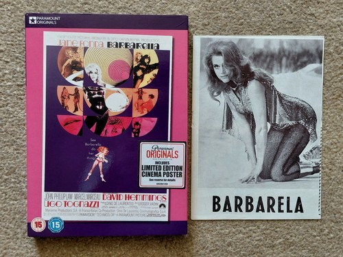 Barbarella dvd poster - dvd,