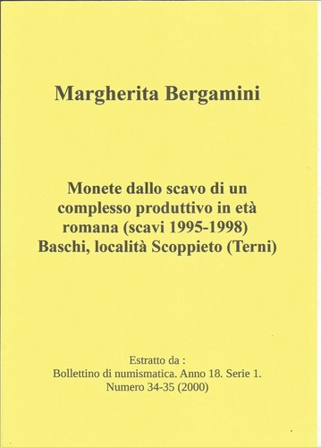 Monete dallo scavo - di, un