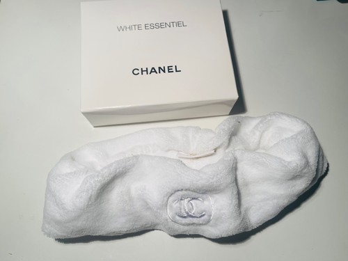 Fascia chanel bianca spugna - chanel,