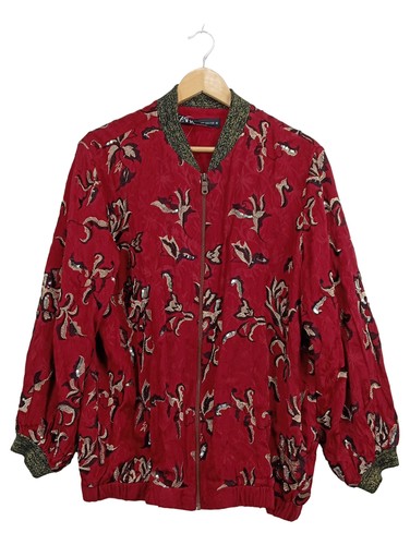 Zara giacca bomber donna rossa - giacca,