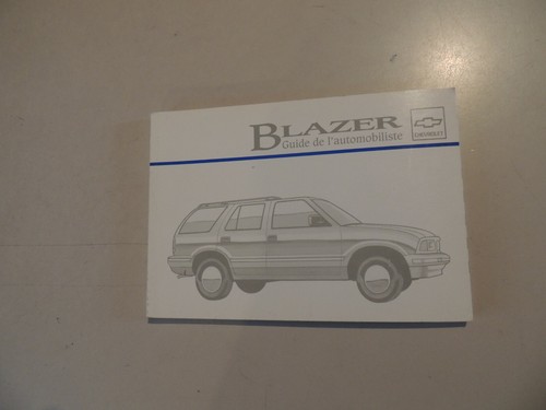 Chevrolet blazer 1995 guide - chevrolet,