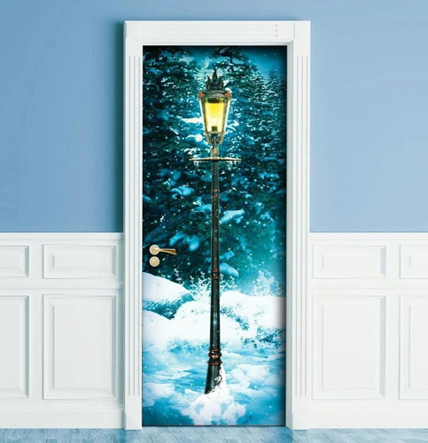 Narnia lamppost murale - lamppost,,
