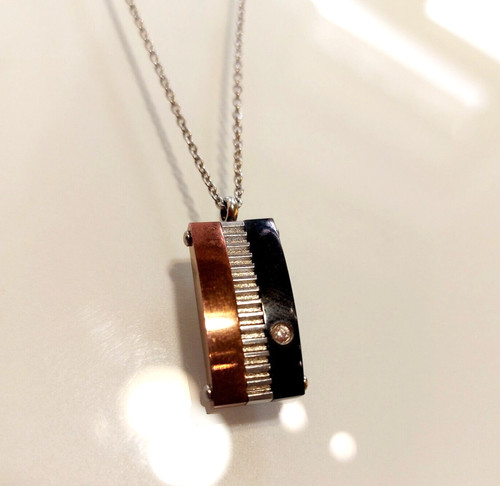 Collana uomo acciaio inox - acciaio,