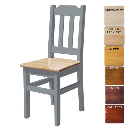 Sedia legno grigio di - sedia, in