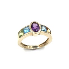 Anello in oro giallo 8 kt