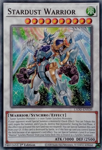 L5dd eny39 stardust warrior - l5dd-eny39,