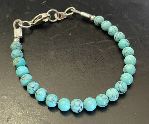 Bracciale turchese pietre - , dure
