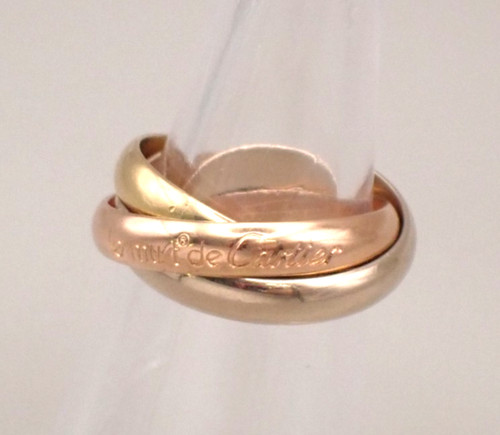 Anello classico cartier logo - anello,