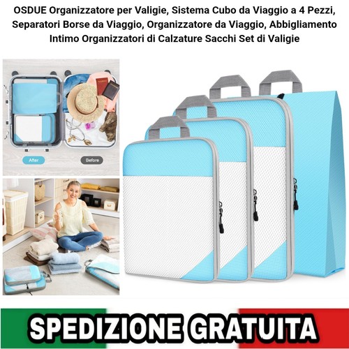 Set organizer valigie pezzi - 4,