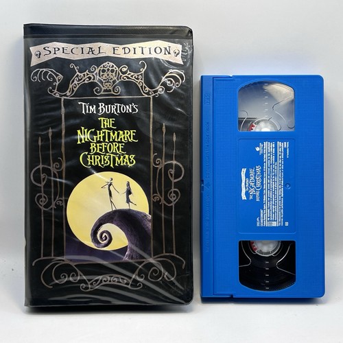 Nightmare before christmas vhs - christmas,