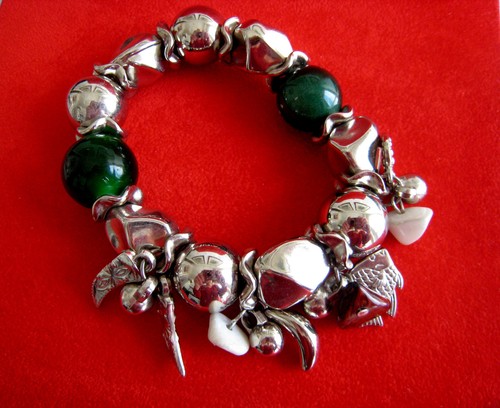 Bracciale tono argento - bracciale,