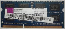 RAM SODIMM Kingston 2Gb DDR3