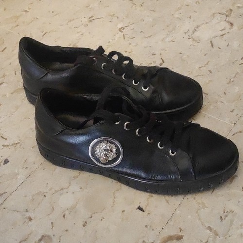 Versace sneaker uomo nere - , in