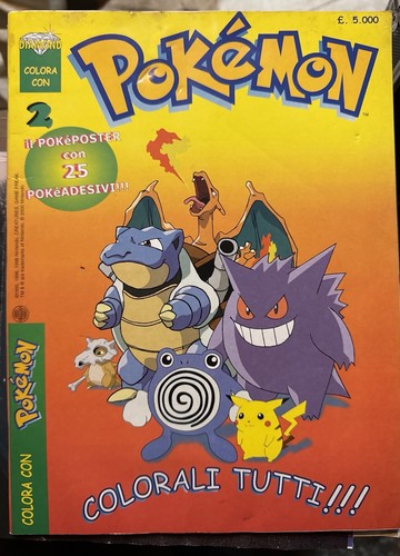Pokémon album colorare - -,