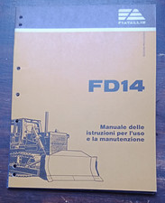 FIAT ALLIS FD14  MANUALE USO
