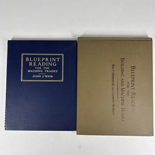 Blueprint reading book lot - book,