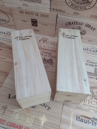 Cassetta porta vino legno - porta, in