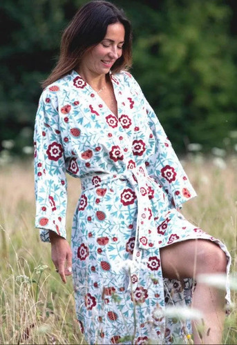 Zara new embroidered kimono - zara,