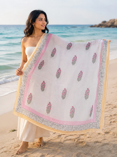 Sciarpa voile cotone - voile, di