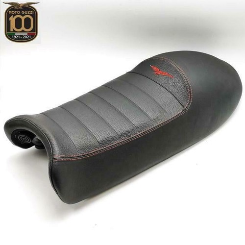 Sella monoposto nero rosso - sella, nero/rosso