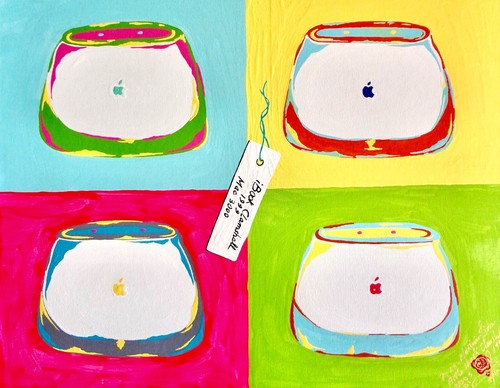 Ibook clamshell dipinto - ibook,