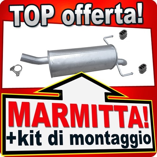 Silenziatore posteriore per - posteriore,