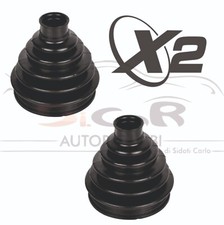 2 CUFFIE GIUNTO OMOCINETICO LATO RUOTA PER FIAT 500 PANDA (169) 1.2 4X4 1.3 JTD